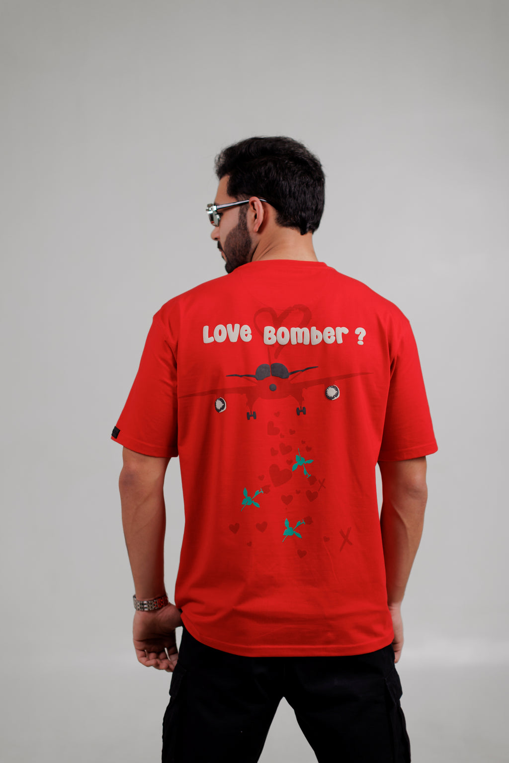 Love Bomber Tee - RED X