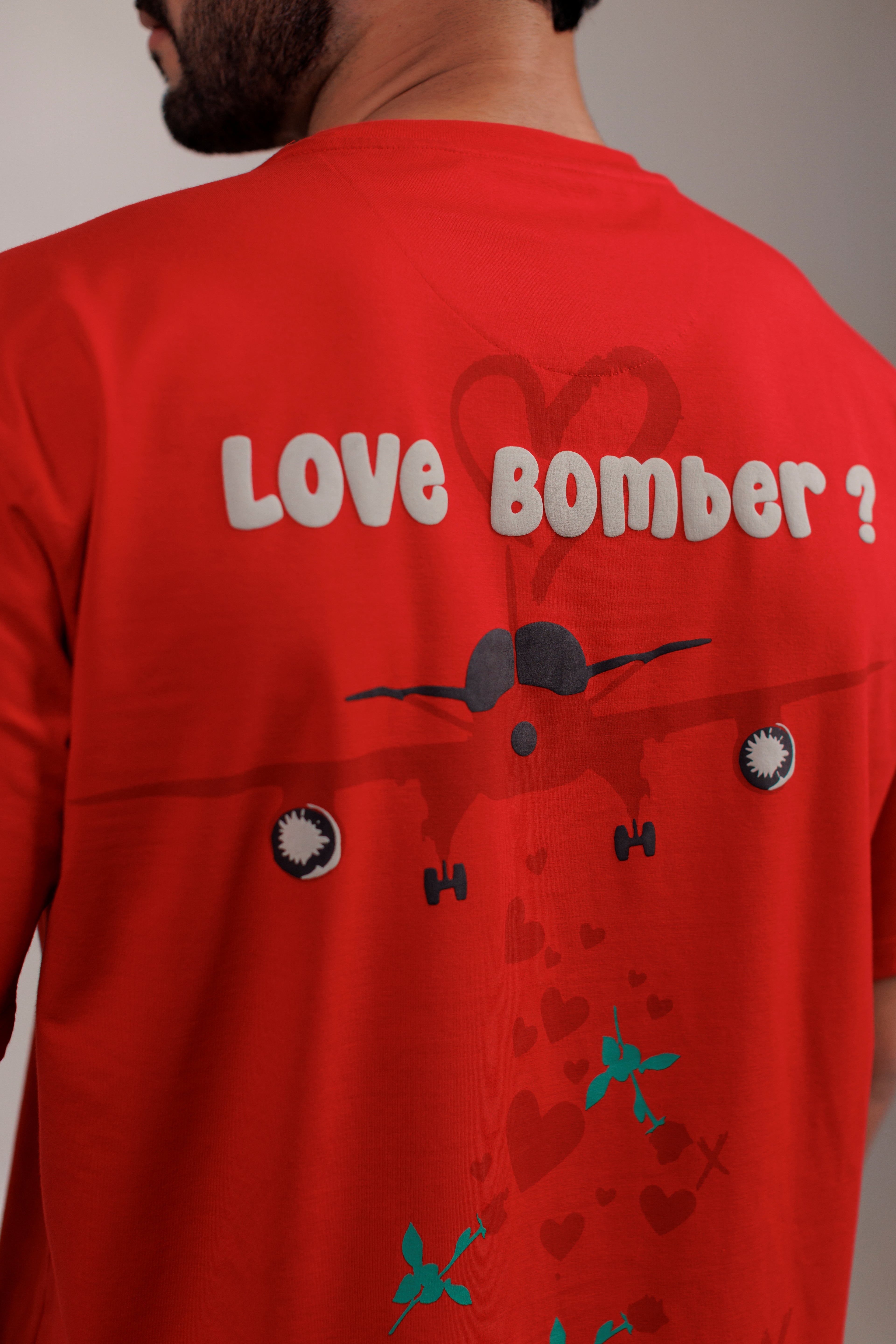 Love Bomber Tee - RED X